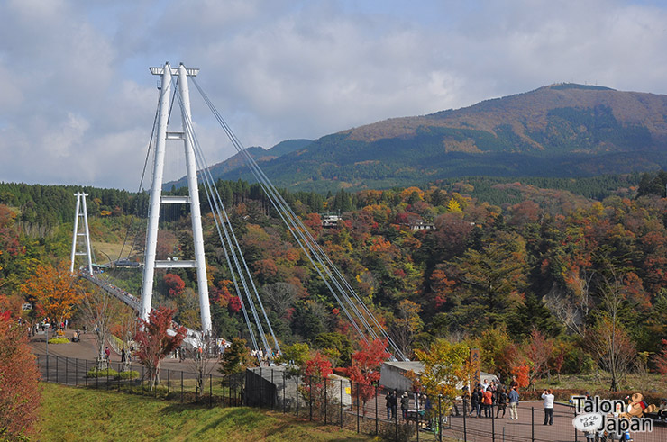 บรรยากาศที่สะพานแขวนยูเมะ Yume Suspension Bridge