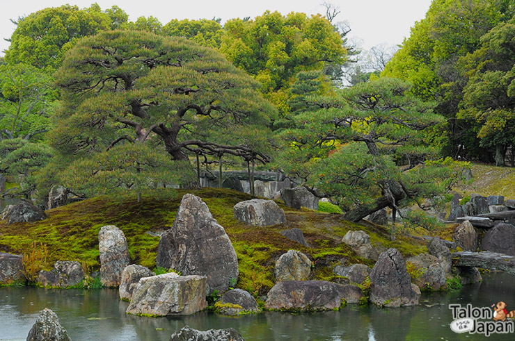 สวนภายในปราสาทนิโจ