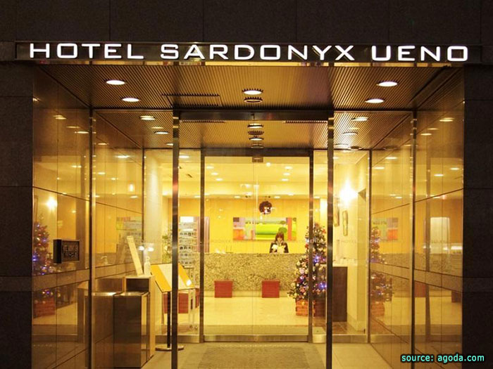 โรงแรม Hotel sardonyx ueno