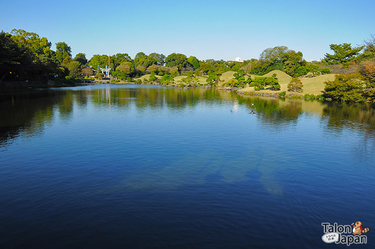 บรรยากาศภายในสวนซุยเซนจิ Suizenji Koen