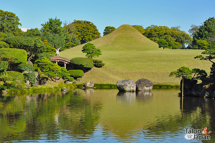 บรรยากาศภายในสวนซุยเซนจิ Suizenji Koen