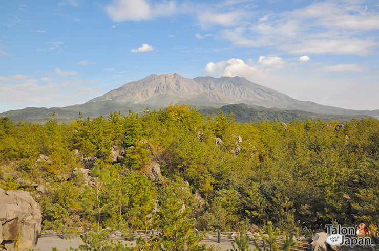 วิวจากจุดชมวิวลาวาอาริมูระ(Arimura Lava Observatory)