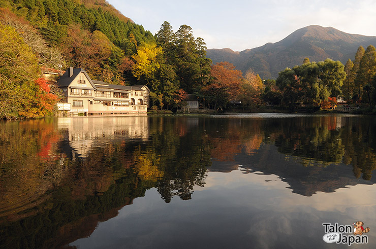 บรรยากาศที่ทะเลสาบคินริน Kinrin lake