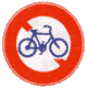 Closed to Bicycles