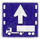 Designated Lane for Tow Trucks on Motorway