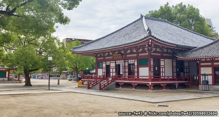วัดชิเทนโนจิ วัดพุทธแห่งแรกของญี่ปุ่น – Shitennoji Temple