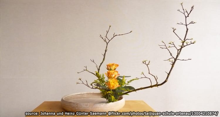 การจัดดอกไม้ Ikebana