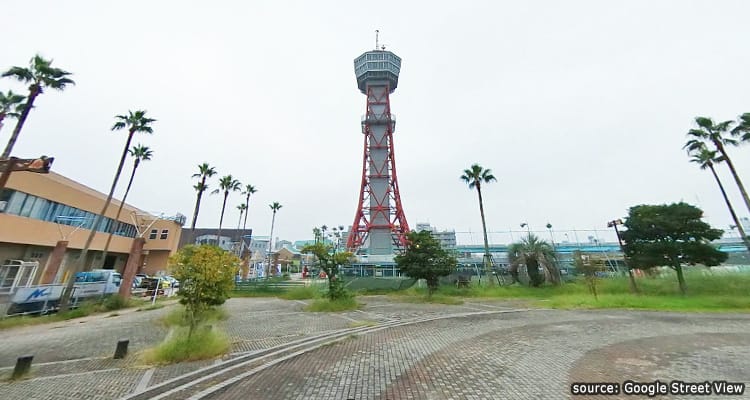 หอคอยที่ท่าเรือฮากาตะ Hakata Port Tower