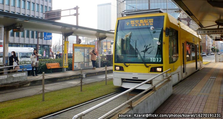 Kagoshima City Tram – รถรางในคาโกชิม่า