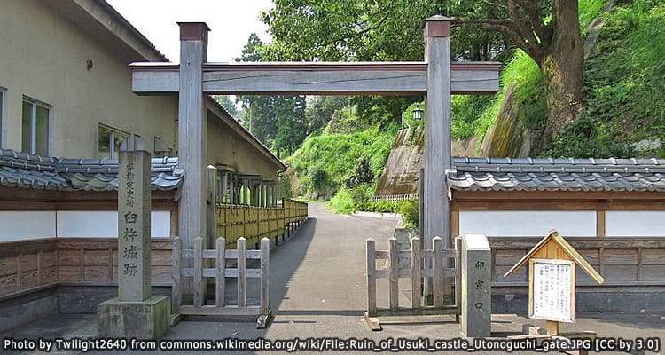 ซากปราสาทอูซุกิ Usuki Castle Ruin