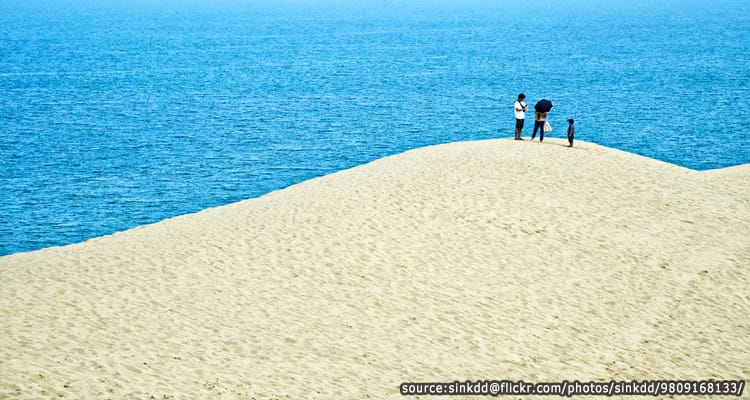 เนินทรายต็อตโตริ Tottori Sand Dunes