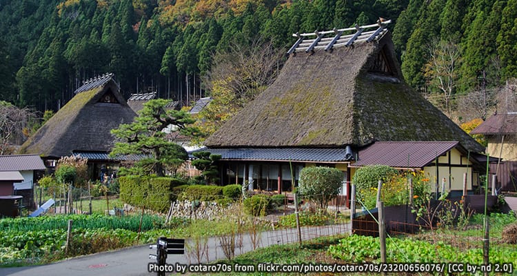 มิยาม่า Miyama หมู่บ้านชนบทที่สวยงามทางตอนเหนือของเกียวโต