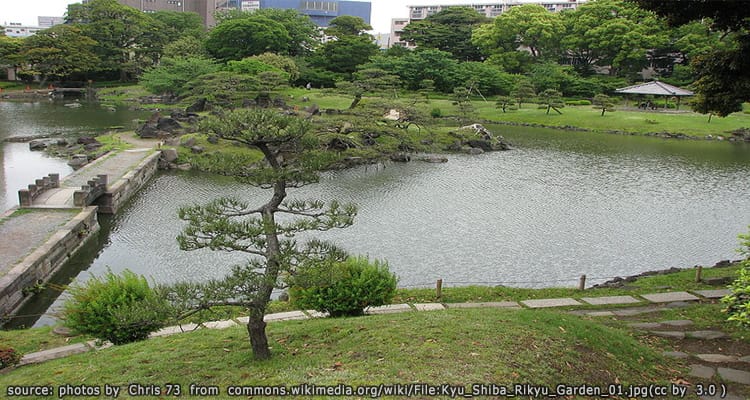 สวนคิวชิบะริคิว Kyu Shiba Rikyu Garden