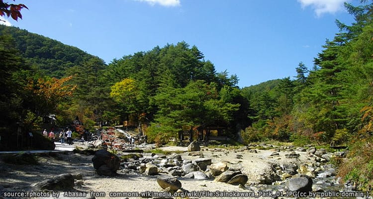 สวนซาอิโนะคาวาระ Sainokawara Park