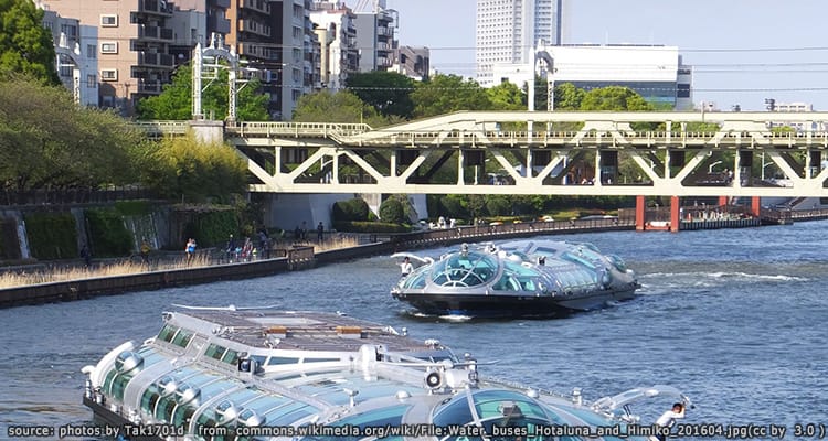 เรือเมล์โตเกียว Tokyo Water Bus