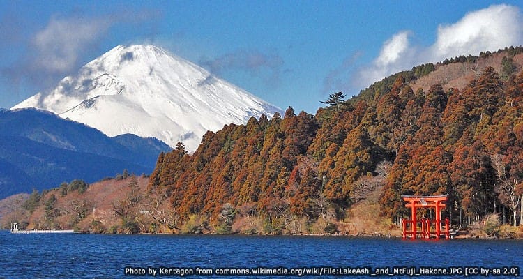ทะเลสาบอาชิโนโกะ Lake Ashinoko