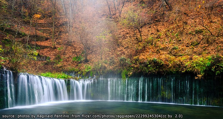น้ำตกชิราอิโตะ Shiraito Falls