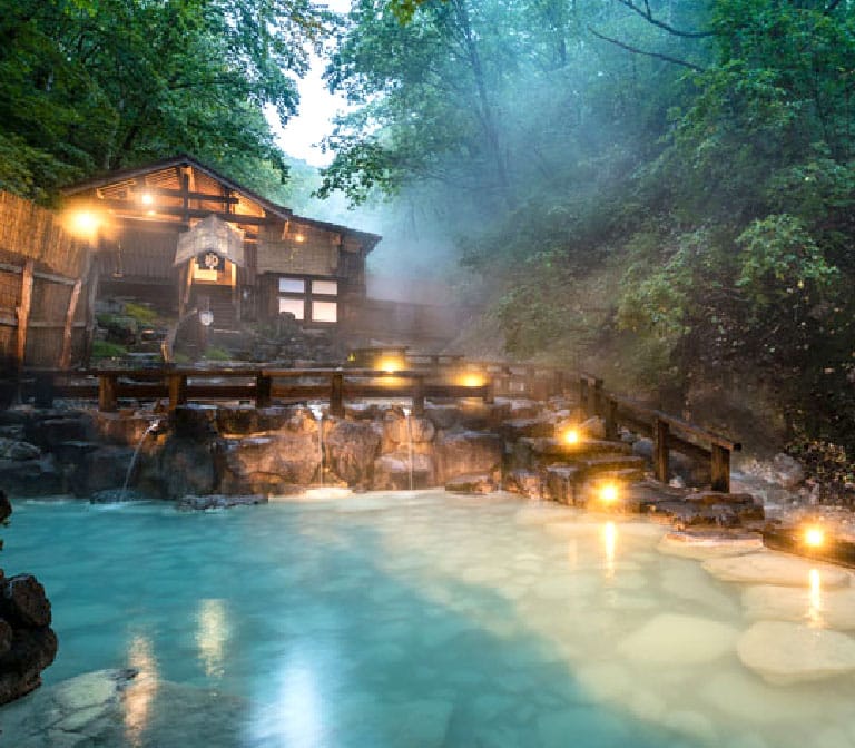 ซาโอะ ออนเซ็น Zao Onsen
