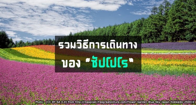 การเดินทางทั้งหมดของเมืองซัปโปโร