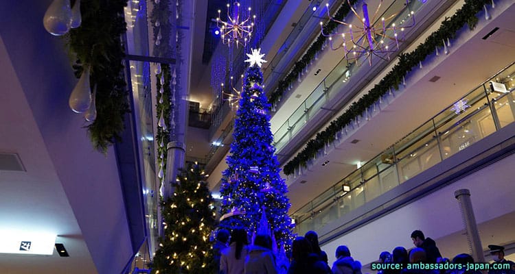 งานแสดงแสงไฟ โอโมเตะซันโดะ ฮิลล์ Omotesando Hills Illuminations