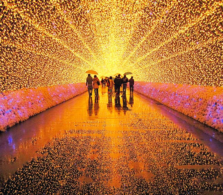 สวนดอกไม้ Nabana no Sato ที่สุดของสวนดอกไม้ญี่ปุ่น