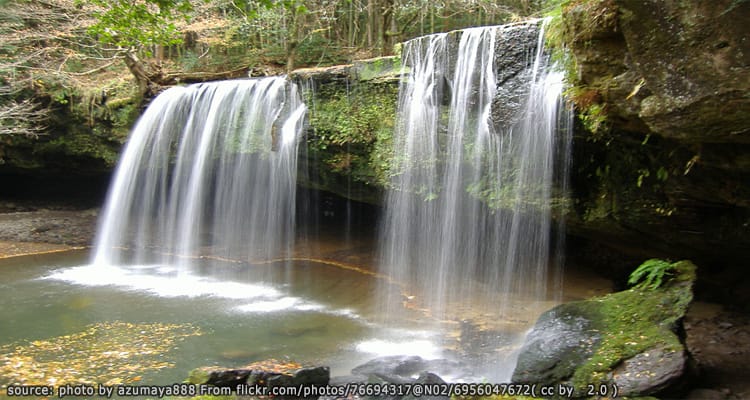 น้ำตก นาเบะกะ ตาคิ Nabegataki Falls