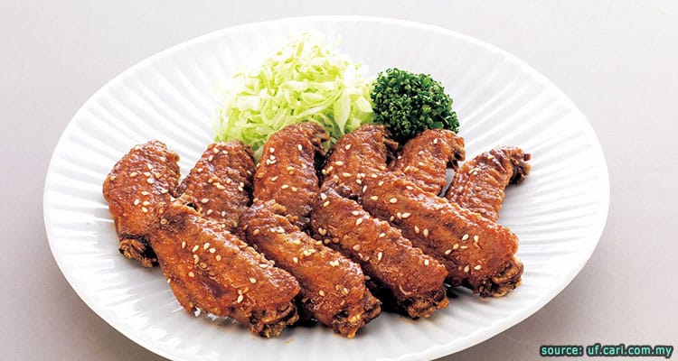 ปีกไก่ทอดเทบะซากิ (Tebasaki) ของเด็ดเมืองนาโกย่า