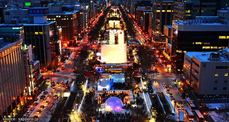 ชมประติมากรรมน้ำแข็งและหิมะที่งานเทศกาลหิมะซัปโปโร 2017 – Sapporo Snow Festival
