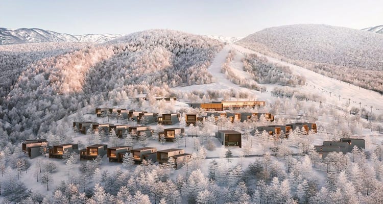 ที่พักกลางหุบเขาหิมะ Aman Niseko