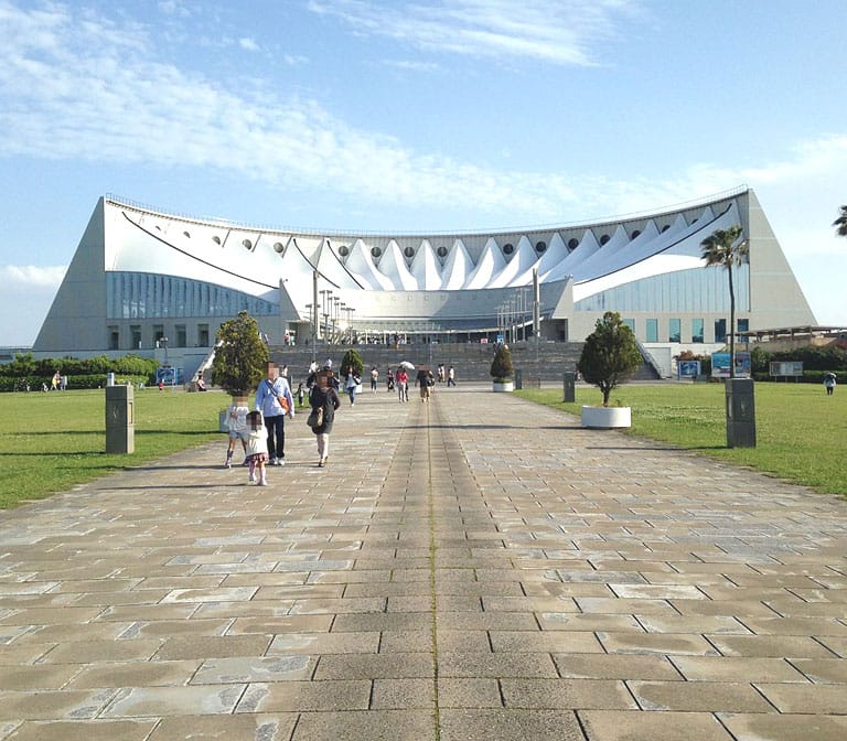 Marine World umino-nakamichi อควาเรียมที่ใหญ่ที่สุดของญี่ปุ่น