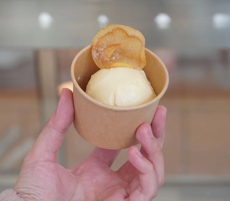 ไอศครีมมันหวาน จากฟาร์มชื่อดังของญี่ปุ่น Daimaruya