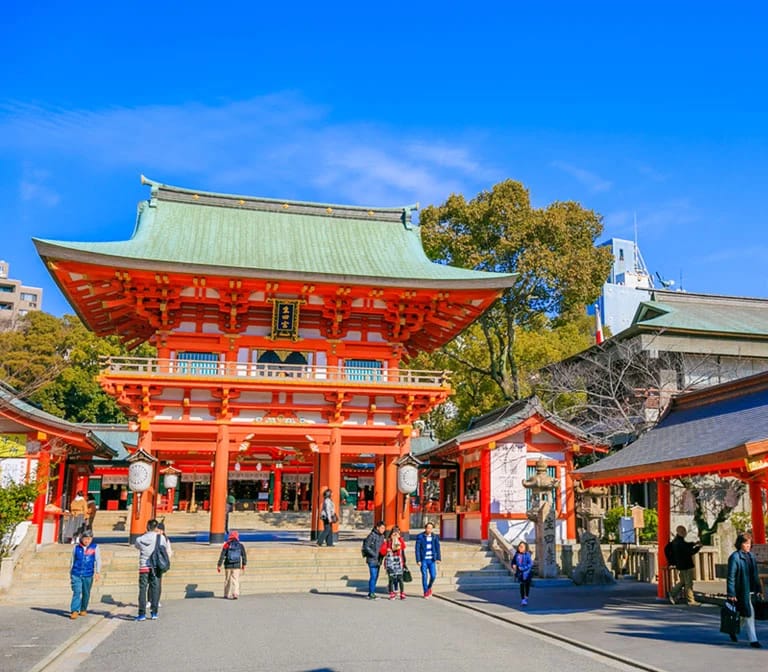 ศาลเจ้าอิคุตะ Ikuta Shrine
