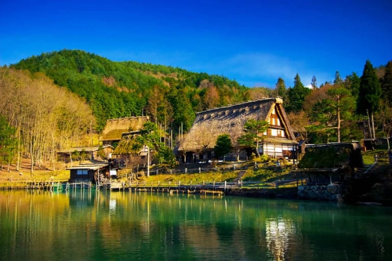 หมู่บ้านพื้นเมืองฮิดะ Hida Folk Village Open Air Museum