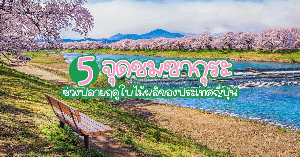 แนะนำ 5 จุดชม ซากุระ ช่วงปลายฤดูใบไม้ผลิของประเทศญี่ปุ่น