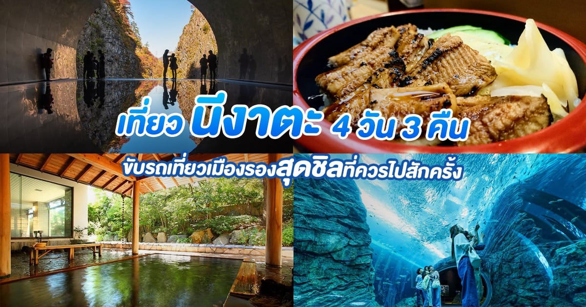 เที่ยว นีงาตะ 4 วัน 3 คืน ขับรถเที่ยวเมืองรองสุดชิลที่ควรไปสักครั้ง