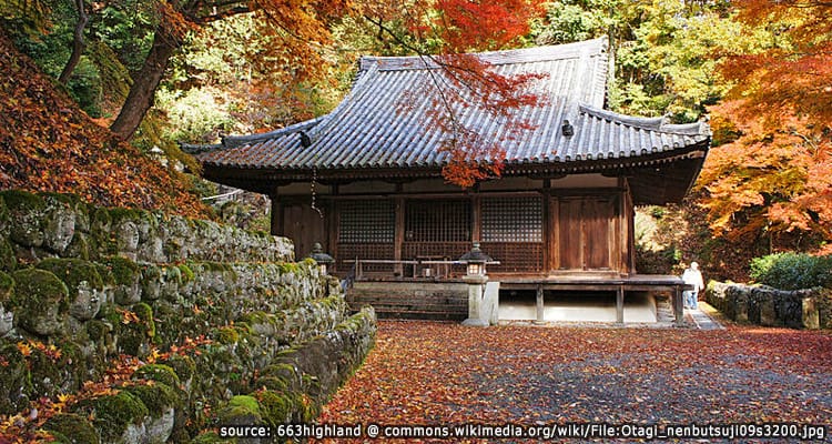 วัดโอตากิ-เนนบุตสึจิ – Otagi Nenbutsuji Temple