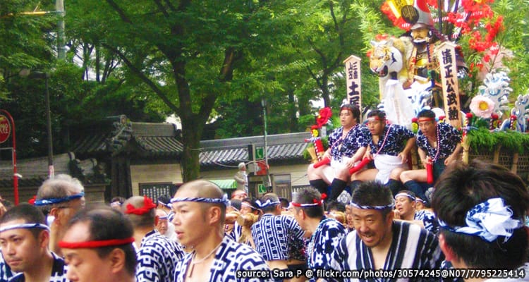 เทศกาลยามากาซะ ฮากาตะ กิออน Hakata Gion Yamakasa