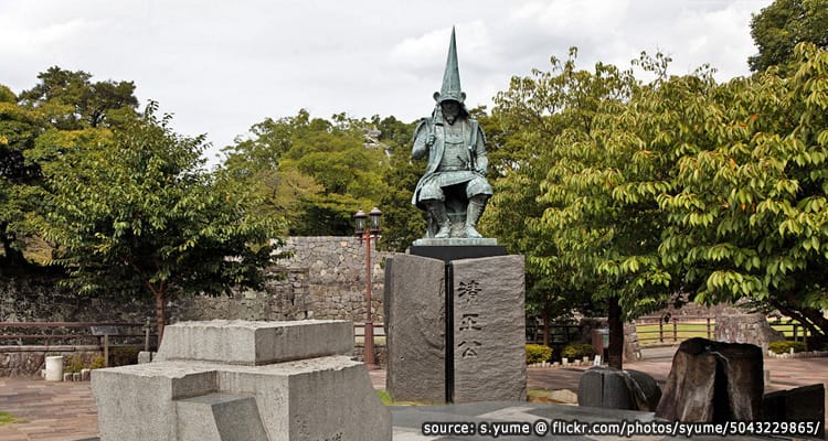 อนุสาวรีย์ท่านคาโตะ คิโยมาสะ Statue of Kato Kiyomasa