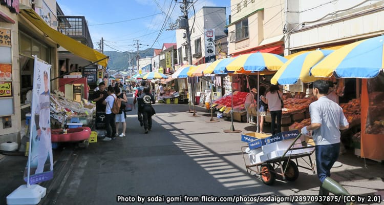 ตลาดเช้าฮาโกดาเตะ Hakodate Morning Market
