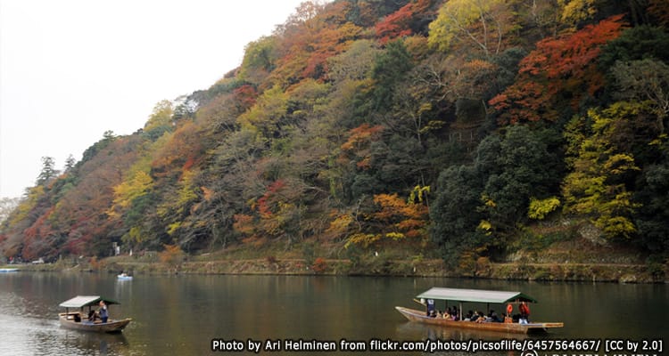 ล่องเรือในแม่น้ำโฮซูกาวะ Hozugawa River Boat Tour