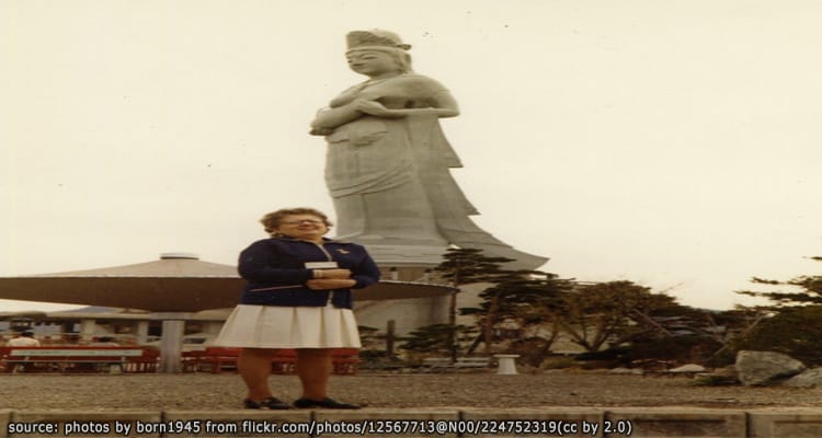 รูปปั้นเจ้าแม่กวนอิมคามาอิชิ Kamaishi Daikannon