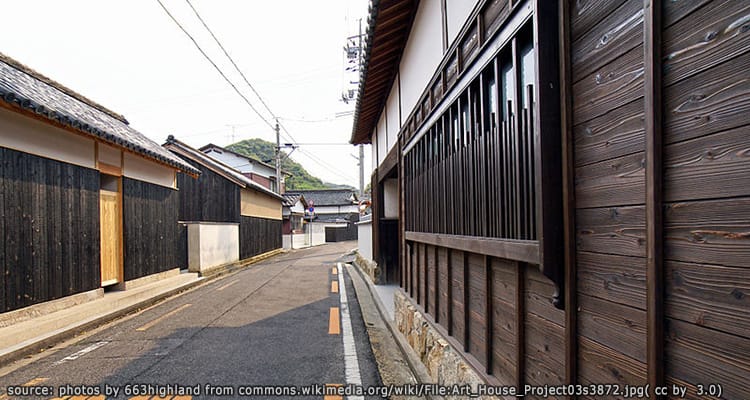 บ้านศิลปะบนเกาะนาโอชิมะ Art House Project