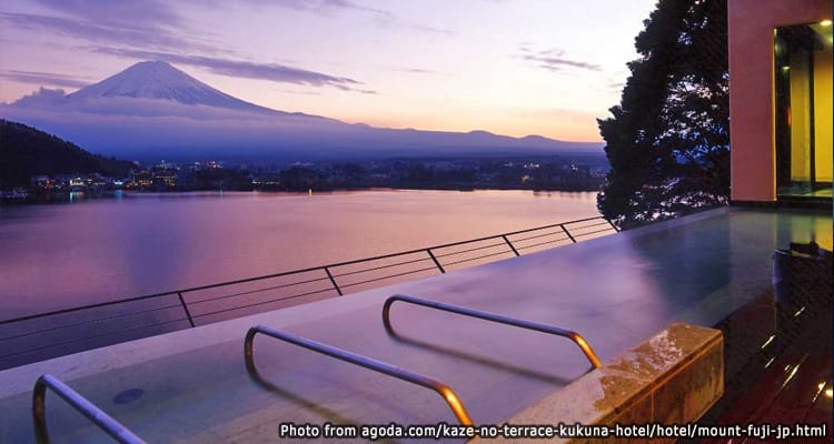 ออนเซนรอบๆทะเลสาบภูเขาไฟฟูจิ Fujigoko Onsen
