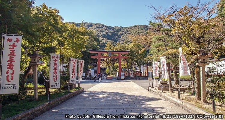 ศาลเจ้ามัตสึโอะ ไทฉะ Matsuo-Taisha Shrine