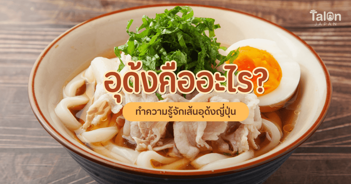 อุด้ง คืออะไร? ทำความรู้จักเส้นอุด้งญี่ปุ่น