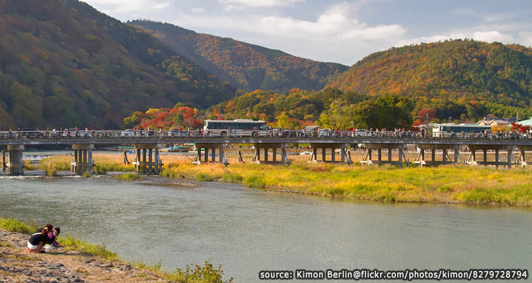 สะพานโทเง็ตสึเคียว(Togetsukyo Bridge)