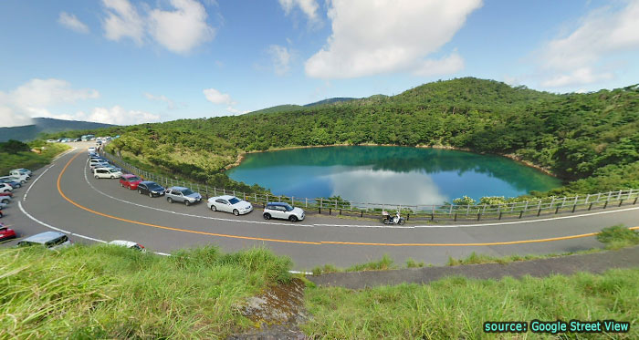 ทะเลสาบปากปล่องภูเขาไฟ-ฟูโดะ(Fudo-Pond)-ที่เอบิโนะ-โคเกน(Ebino-Kogen)