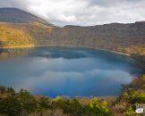ทะเลสาบโอนามิ(Onami Pond)ที่ปากปล่องภูเขาไฟของคิริชิม่า