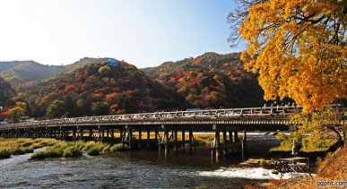 สะพานโทเง็ตสึเคียว-Togetsukyo-Bridge