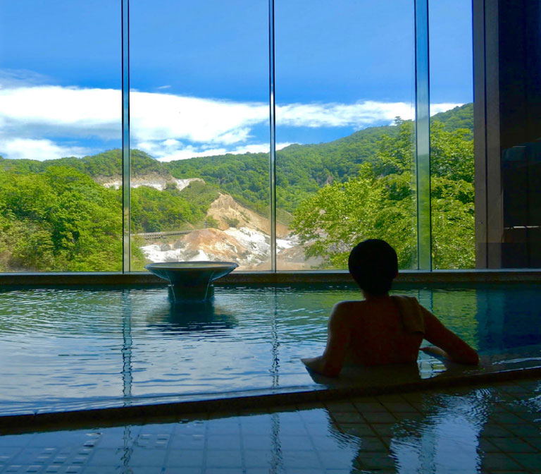 ย่านบ่อน้ำร้อนโนโบริเบทสึ-Noboribetsu-Onsen1